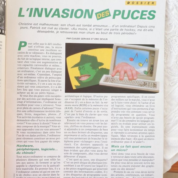 💖 Filles d'aujourd'hui - Janvier 1986 💖 - Picture 8 of 8